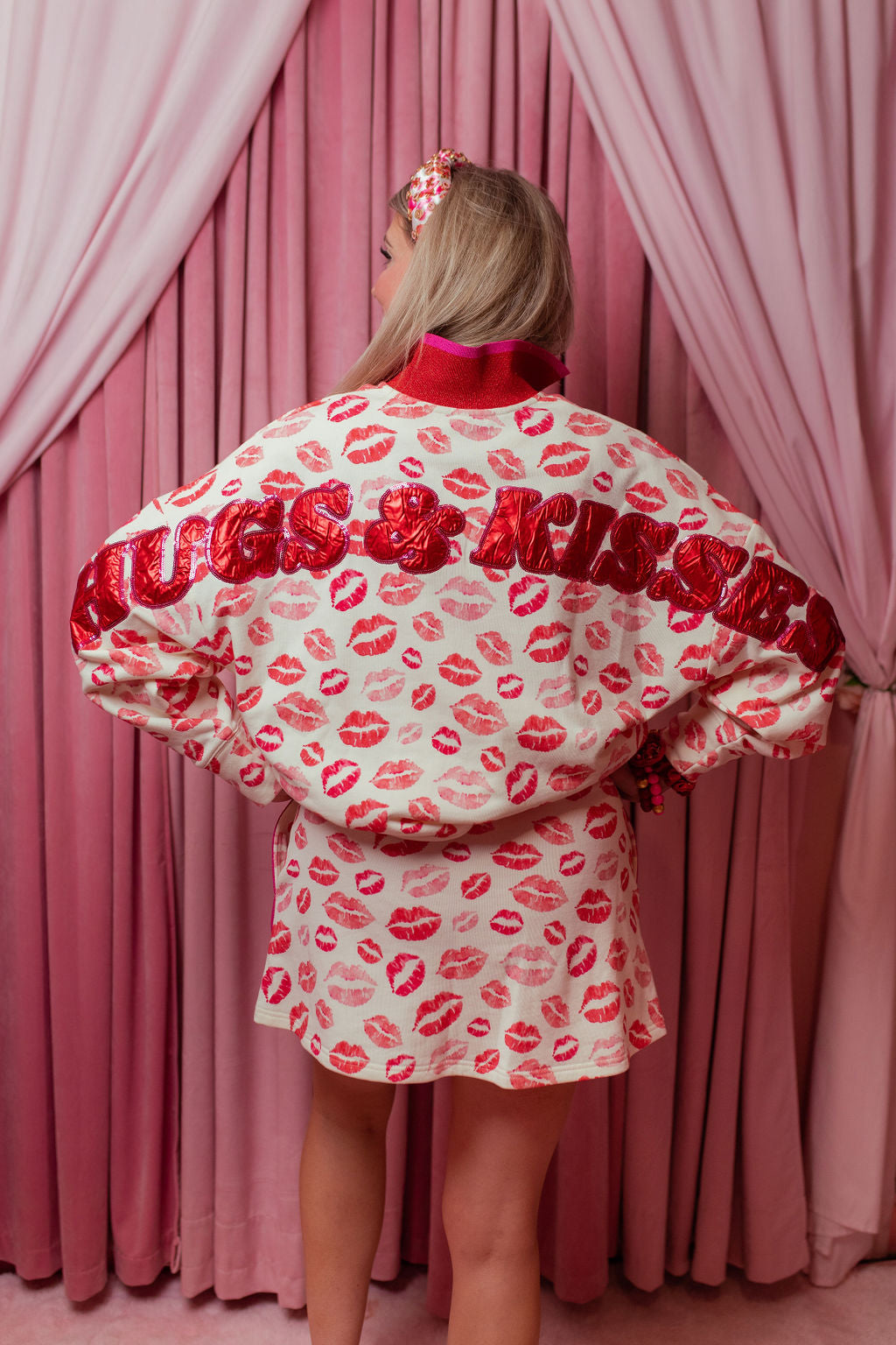 Hugs & Kisses Lips Sweatshirt PRE-ORDER (Est. Ship 1/9)