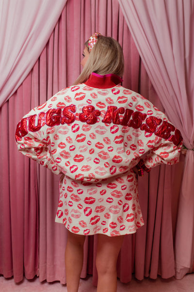 Hugs & Kisses Lips Sweatshirt PRE-ORDER (Est. Ship 1/9)