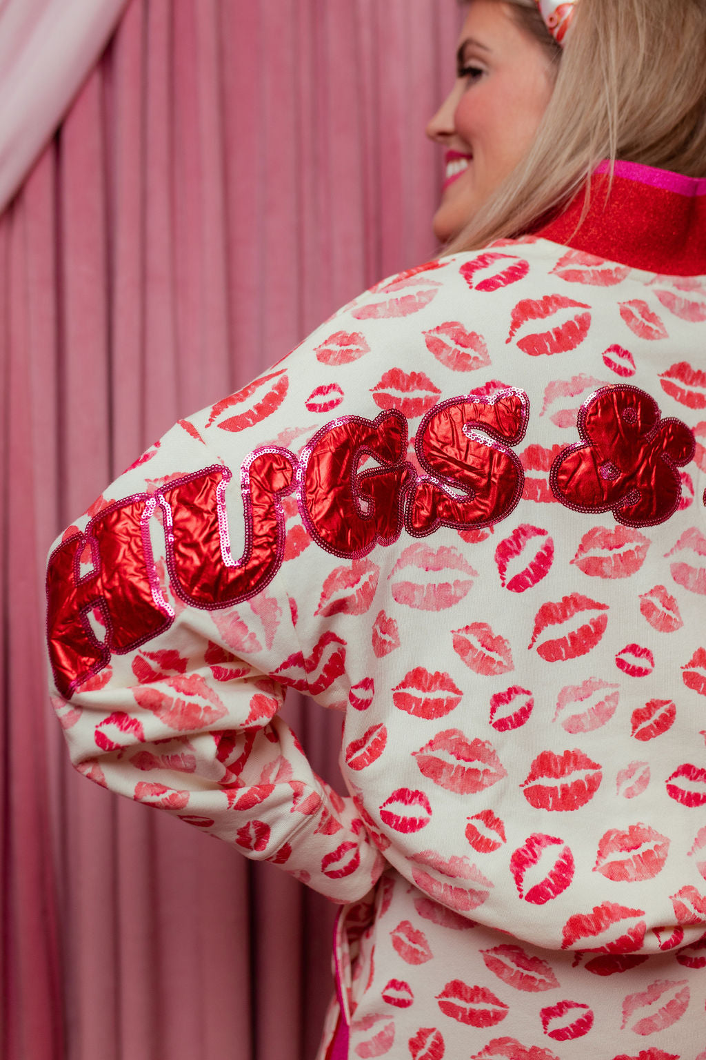 Hugs & Kisses Lips Sweatshirt PRE-ORDER (Est. Ship 1/9)