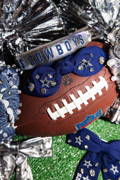 Dallas Cowboys Thin Embroidered Headband