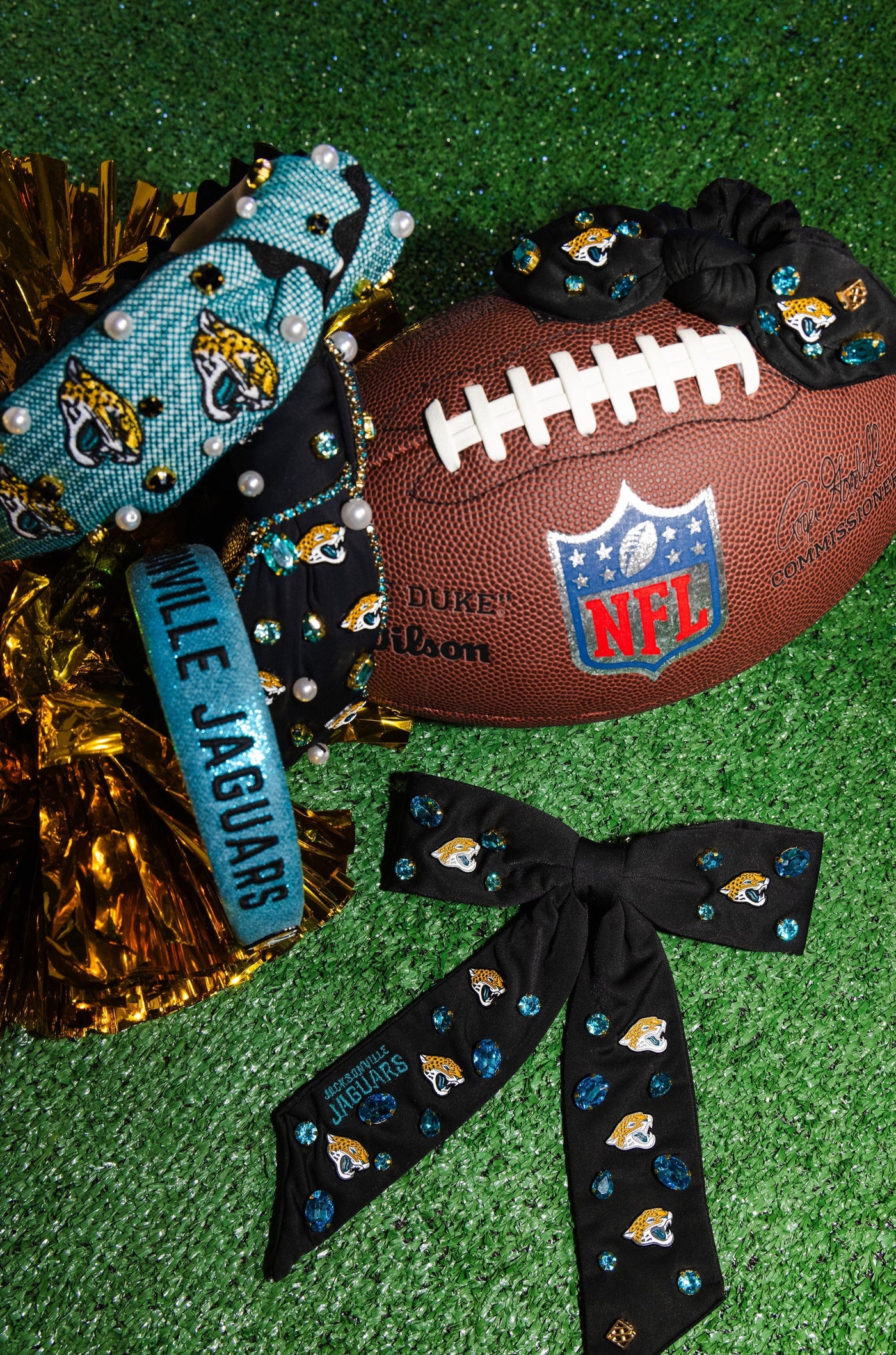 Jacksonville Jaguars Black Logo Headband