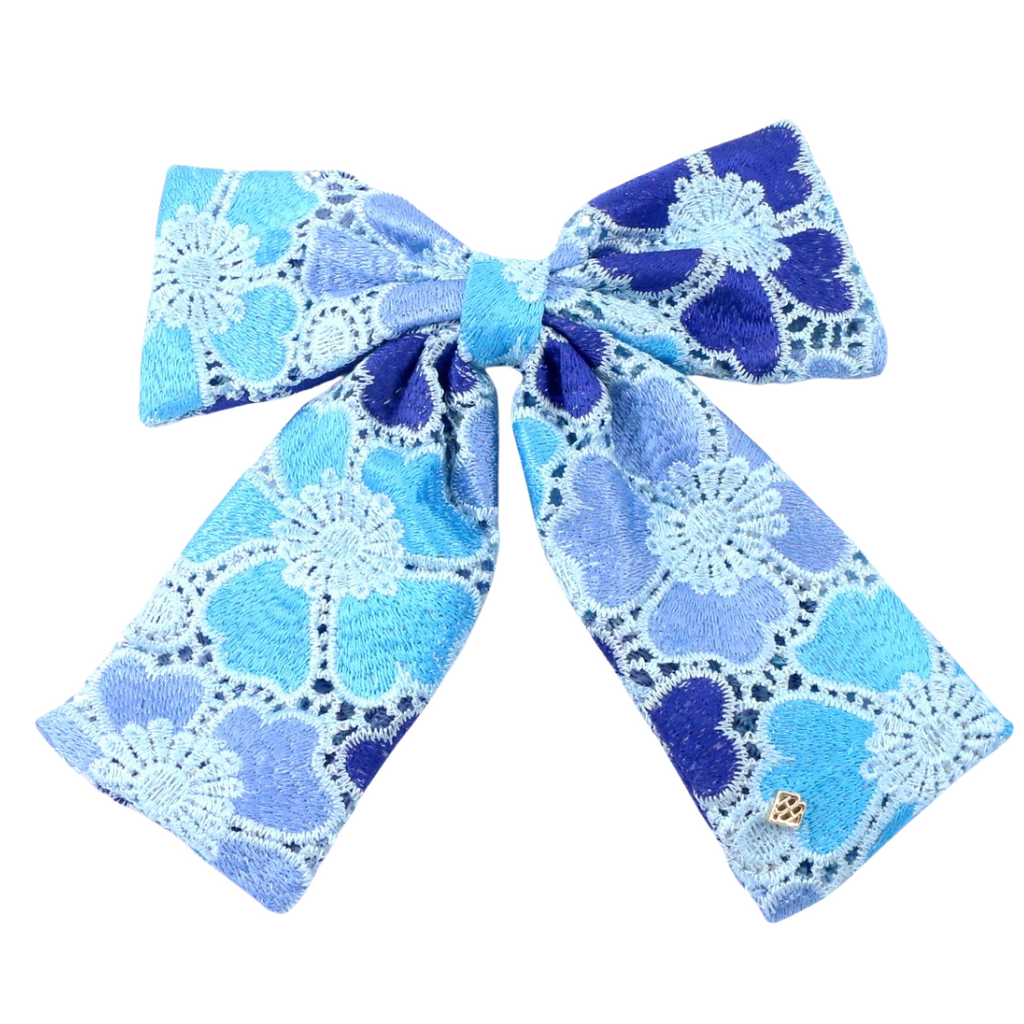 BlueMosaicLaceBow_1024x1024.  display picture 3