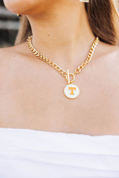 University of Tennessee Logo  Necklace
