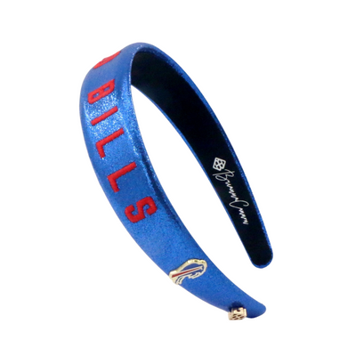 Buffalo Bills Thin Embroidered Headband