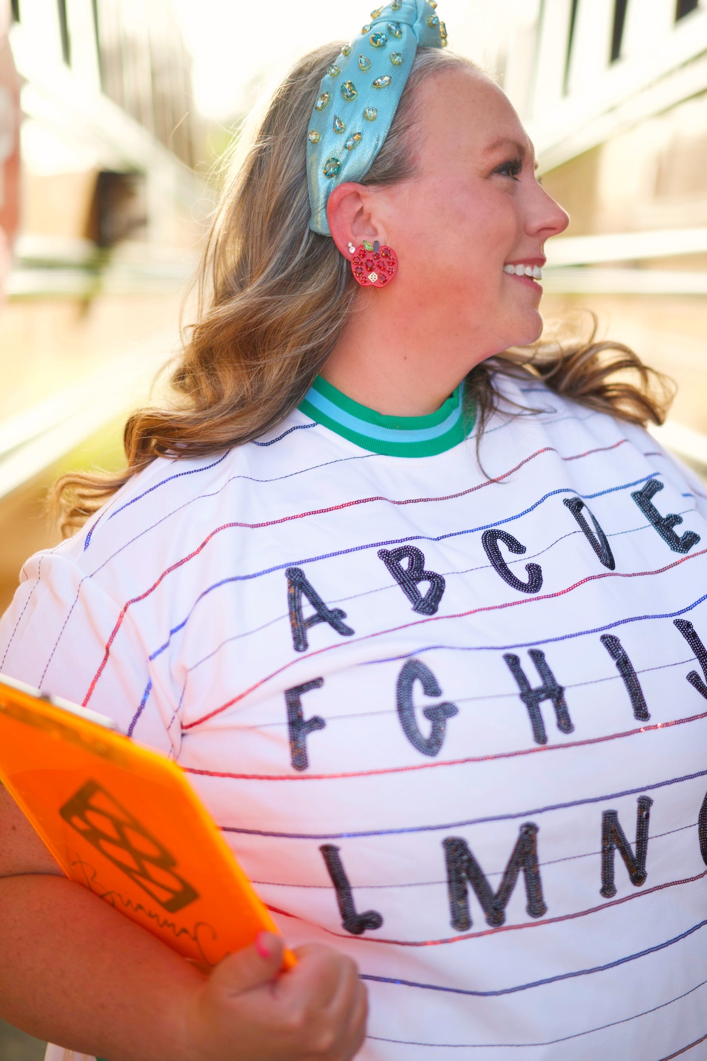 School Days ABC Short Sleeve Sweatshirt