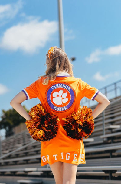 Clemson BC Club Dress with Paw