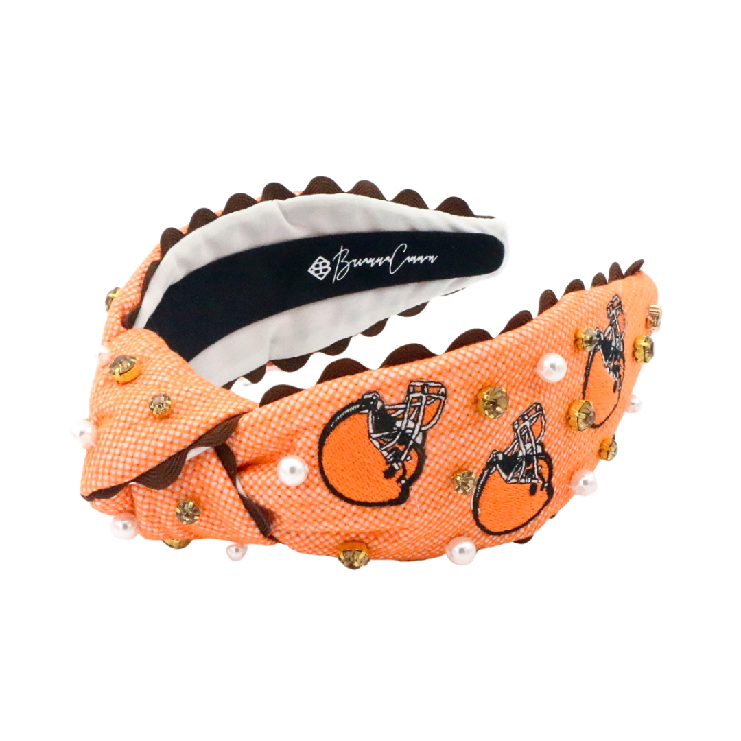 Cleveland Browns Adult Cross Stitch Headband