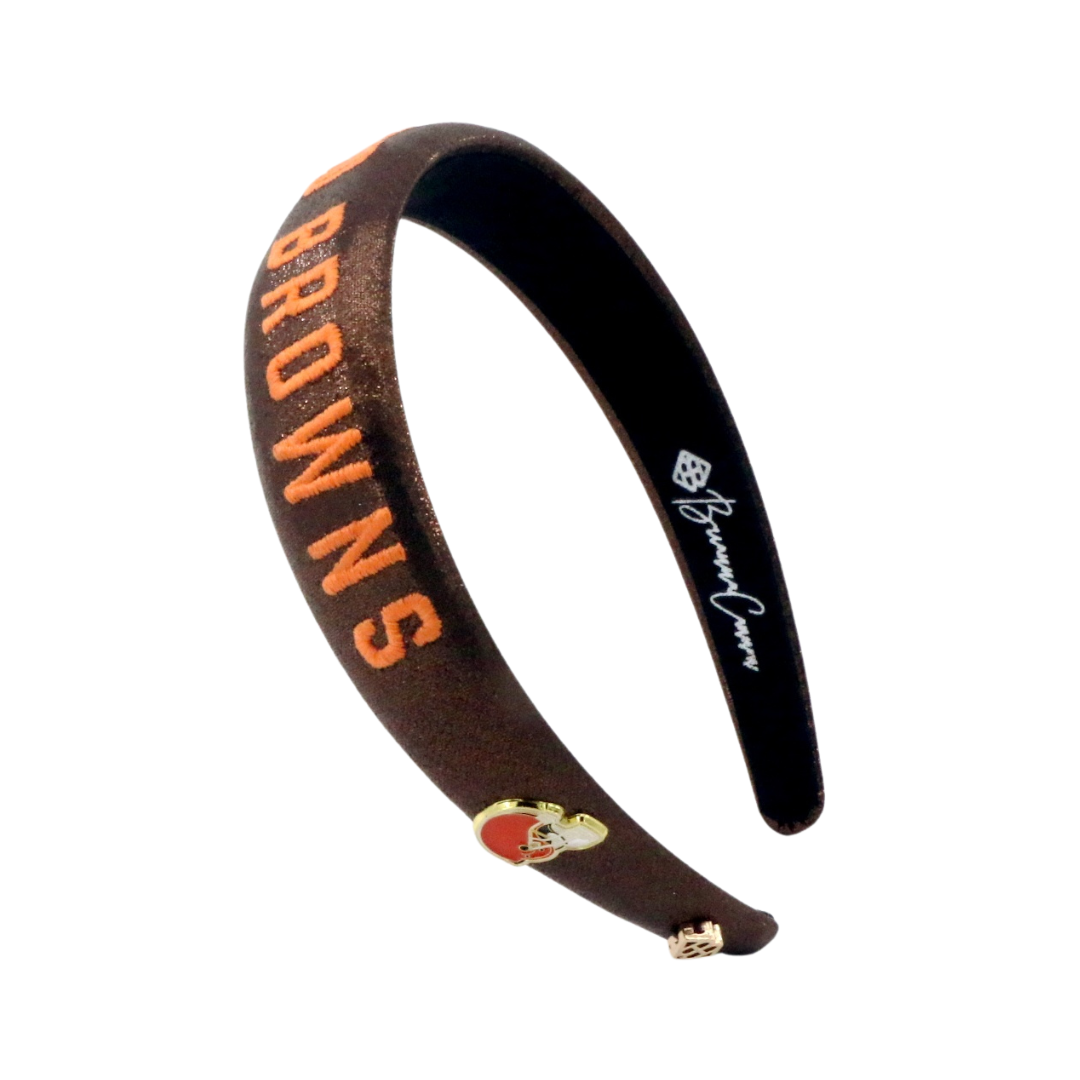 Cleveland Browns Thin Embroidered Headband