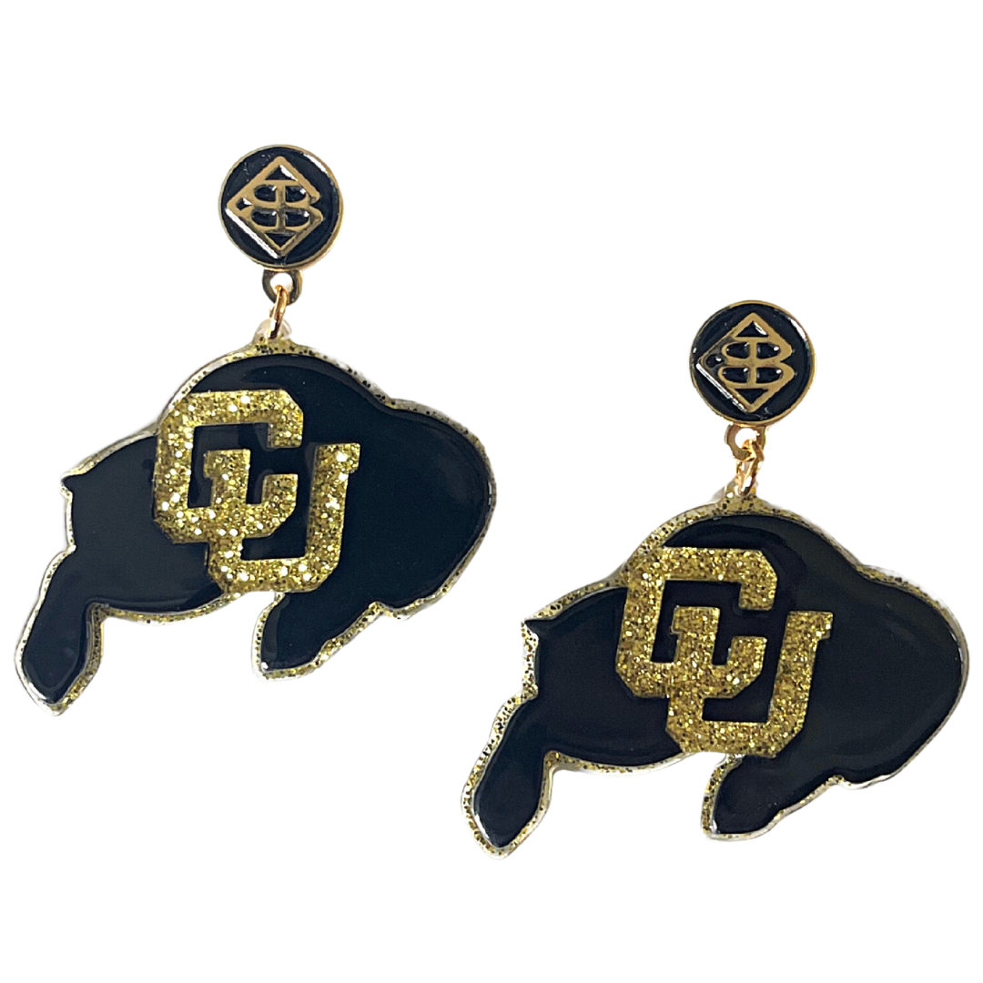 Colorado Buffaloes Logo Earring