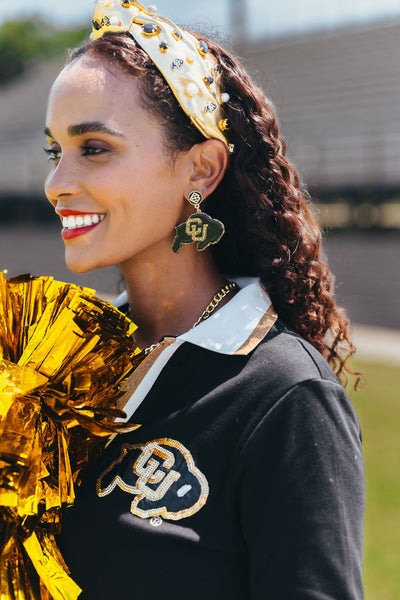 Colorado Buffaloes Logo Earring