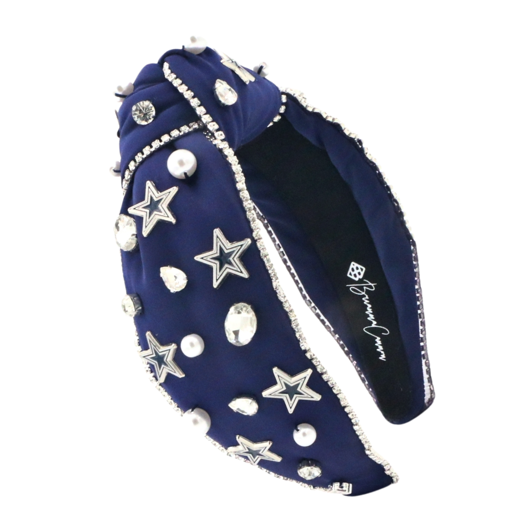 Dallas Cowboys Navy Logo Headband