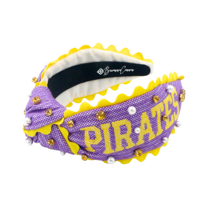 East Carolina Adult PIRATES Cross Stitch Headband