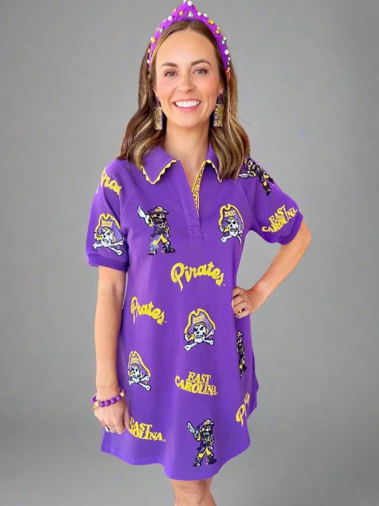 ECU Logo Patch Dress