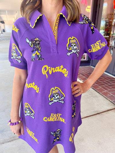 ECU Logo Patch Dress