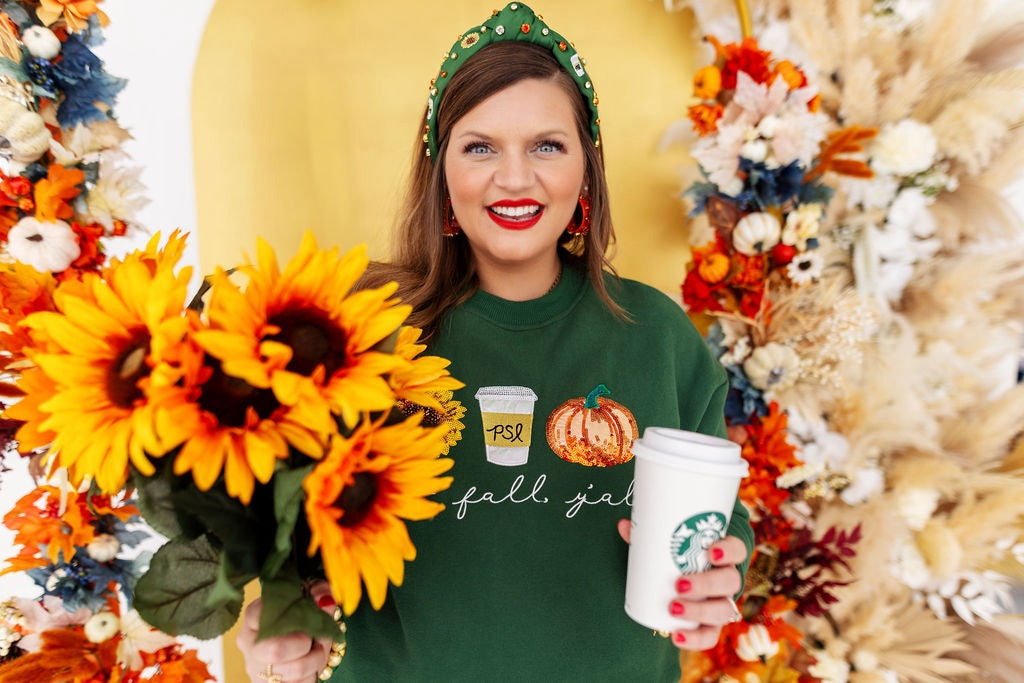 Fall Pumpkin Spice Latte Sweatshirt