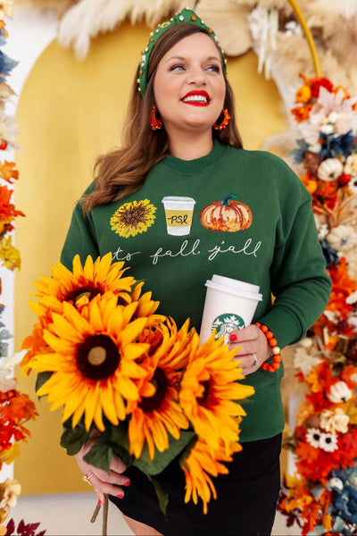 Fall Pumpkin Spice Latte Sweatshirt
