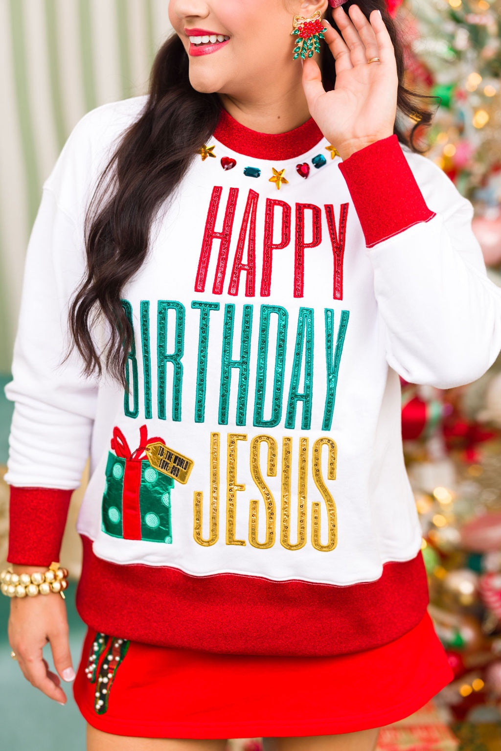 BC Happy Birthday Jesus Sweatshirt PRE-ORDER (Est. Ship 11/1)