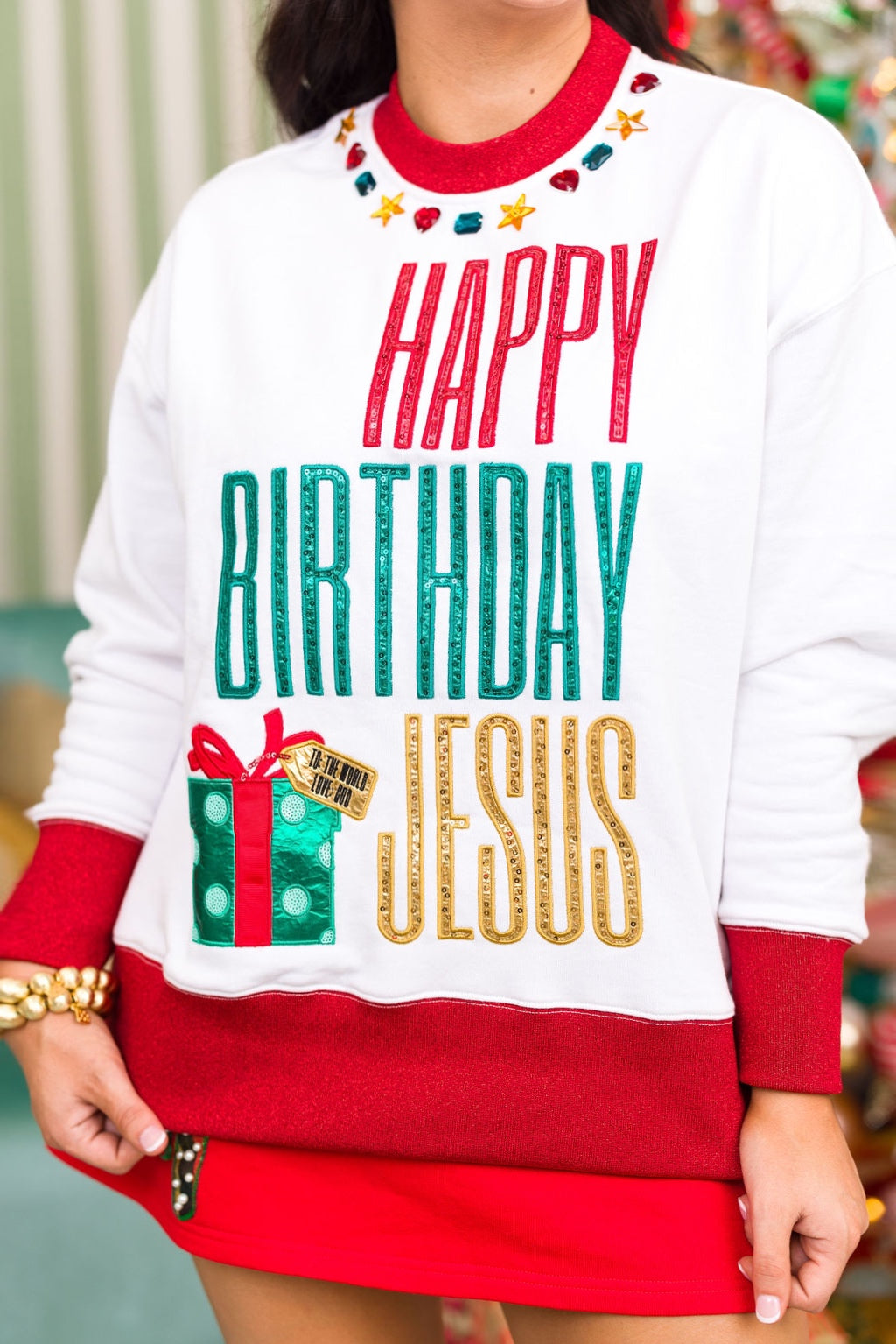 BC Happy Birthday Jesus Sweatshirt PRE-ORDER (Est. Ship 11/1)