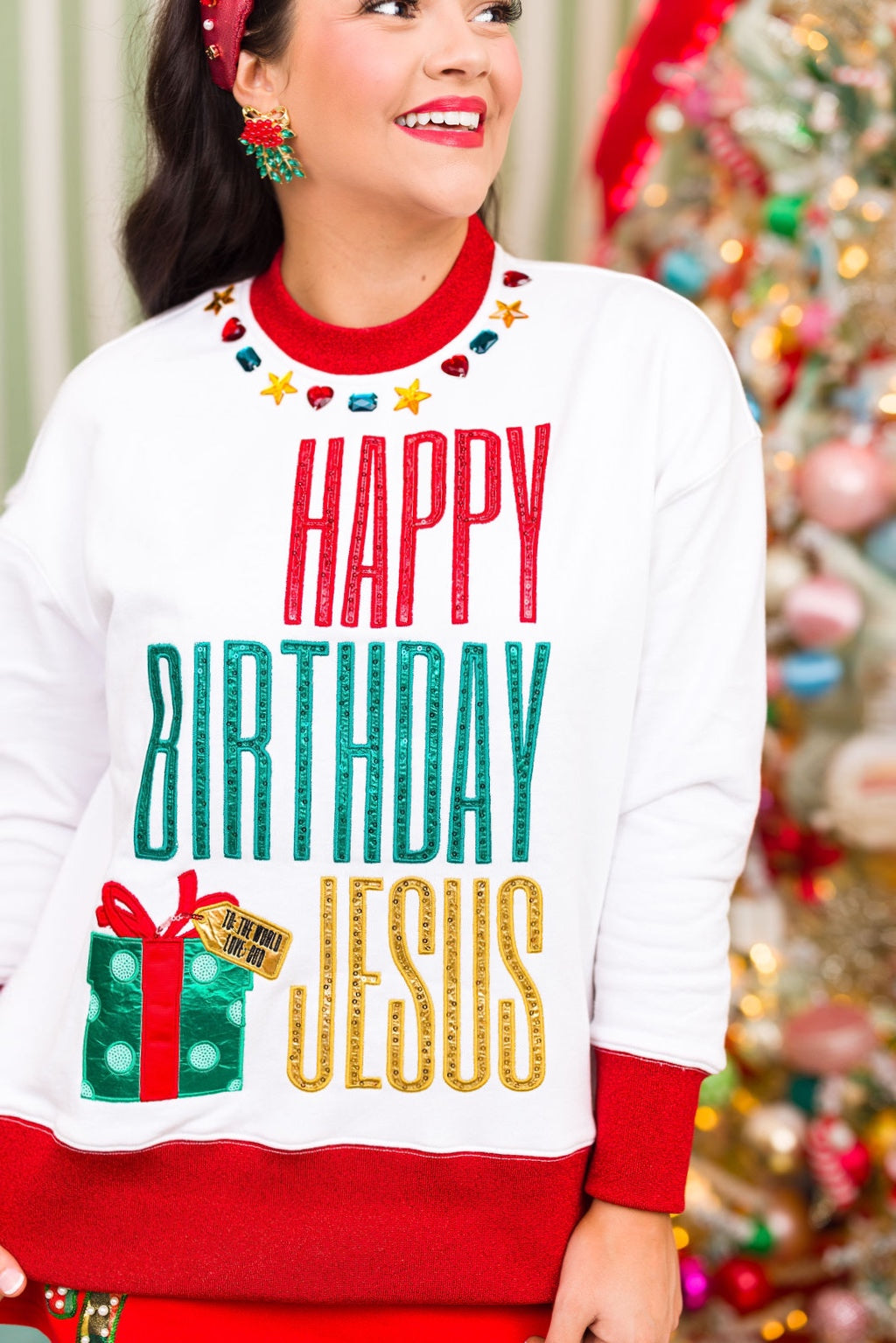 BC Happy Birthday Jesus Sweatshirt PRE-ORDER (Est. Ship 11/1)