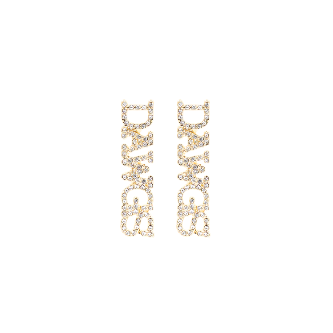 Georgia DAWGS Pavé Rhinestone Stud Earrings