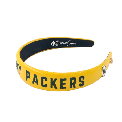 Green Bay Packers Thin Embroidered Headband