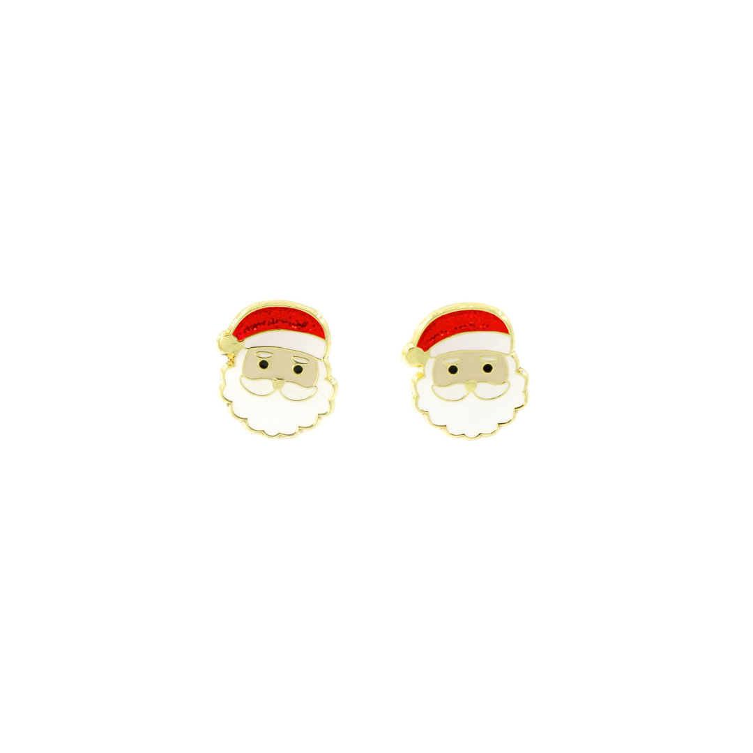 Santa Claus Mini Studs