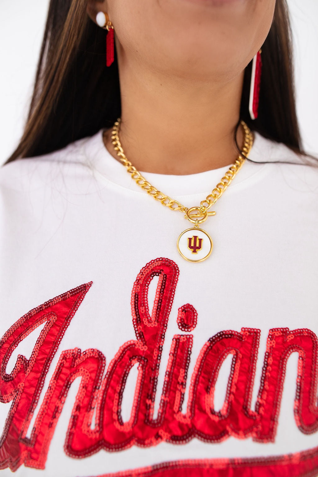 Indiana Sparkle Logo T-Shirt