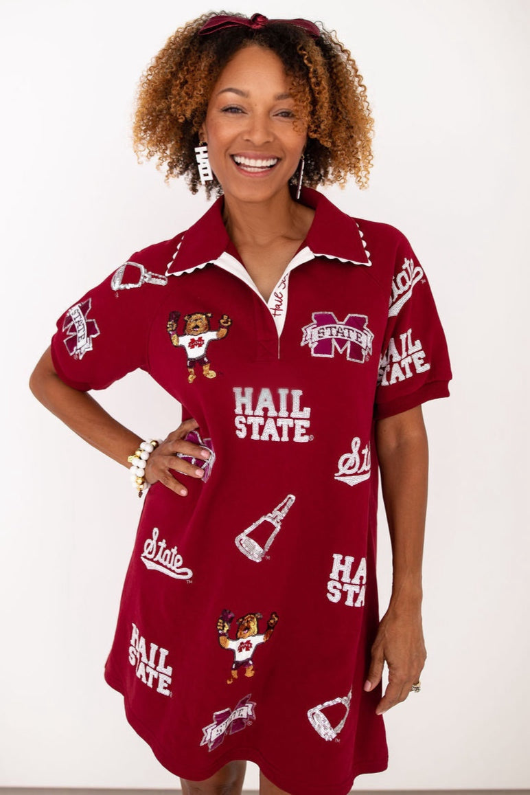 Mississippi State Logo Patch Dress