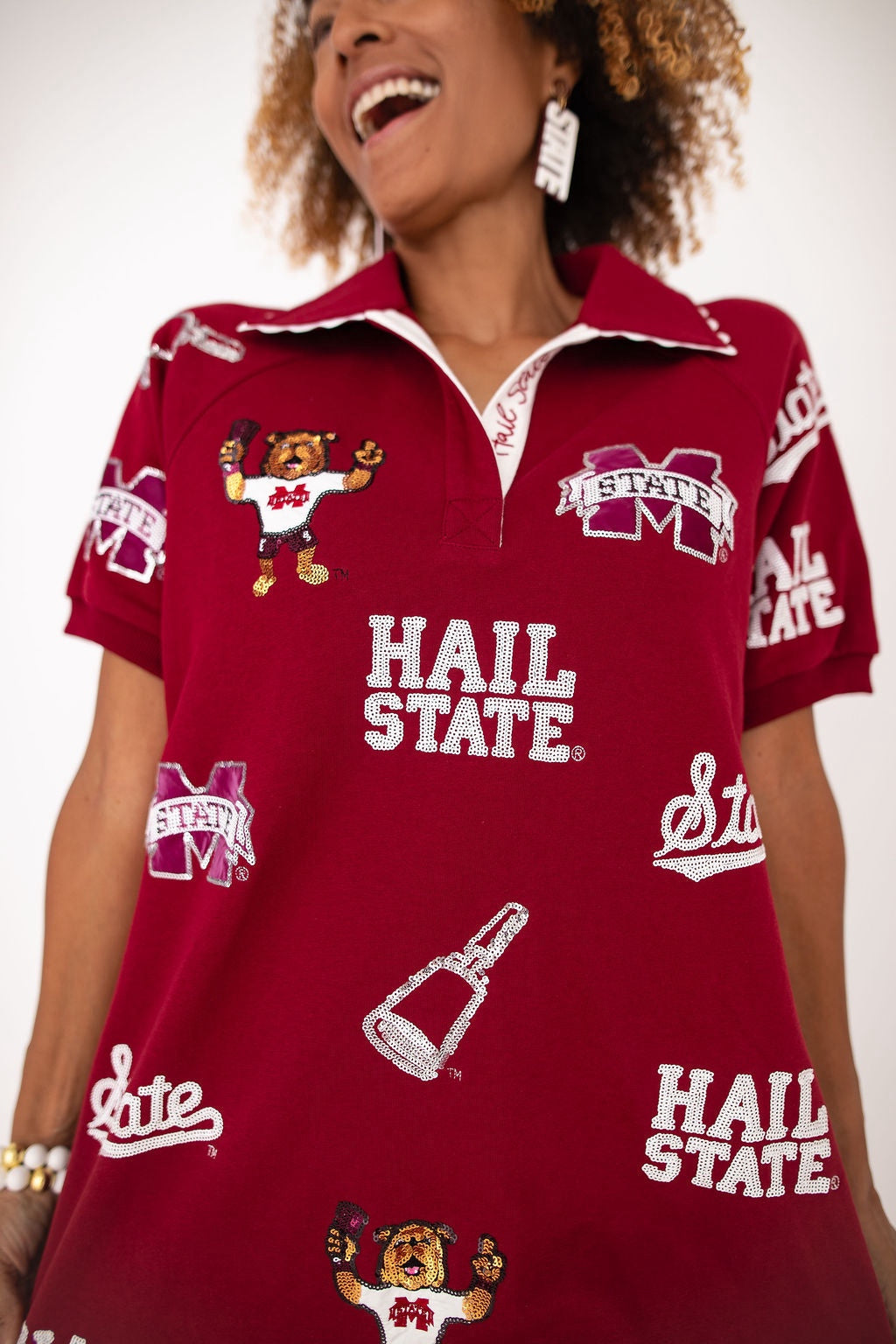 Mississippi State Logo Patch Dress