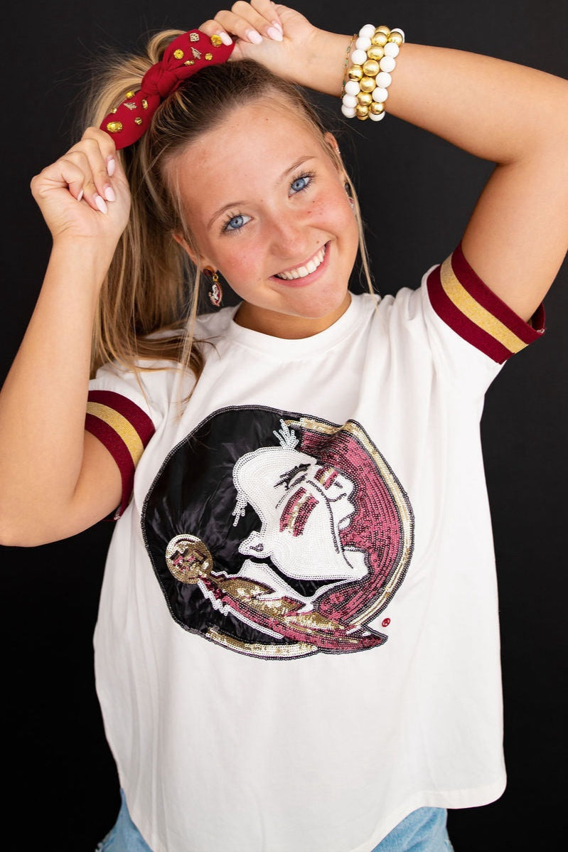 Florida State Sparkle Logo T-Shirt