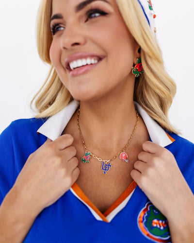 College Vault Florida Charm Necklace