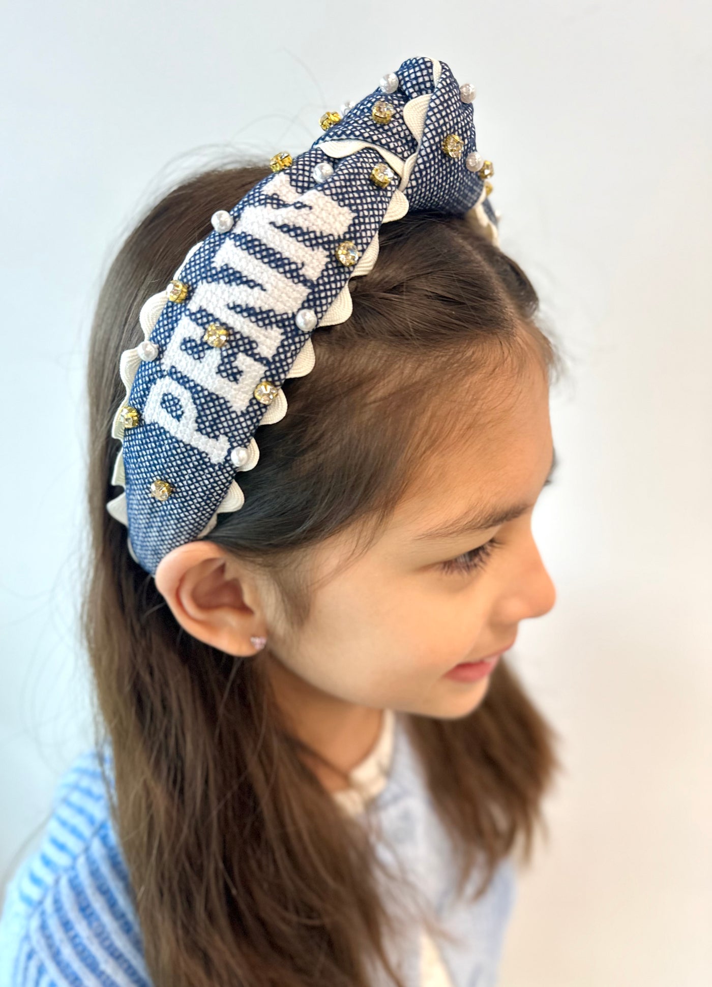 Penn State Child PENN STATE Cross Stitch Headband