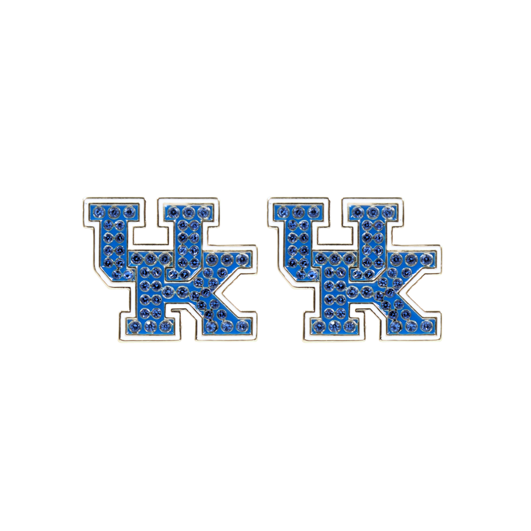 Kentucky Pavé Logo Studs