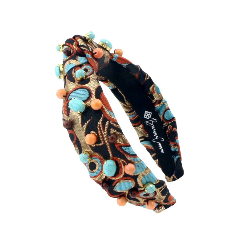 Child Size Meadow Butterfly Headband with Cabochons  display picture 1