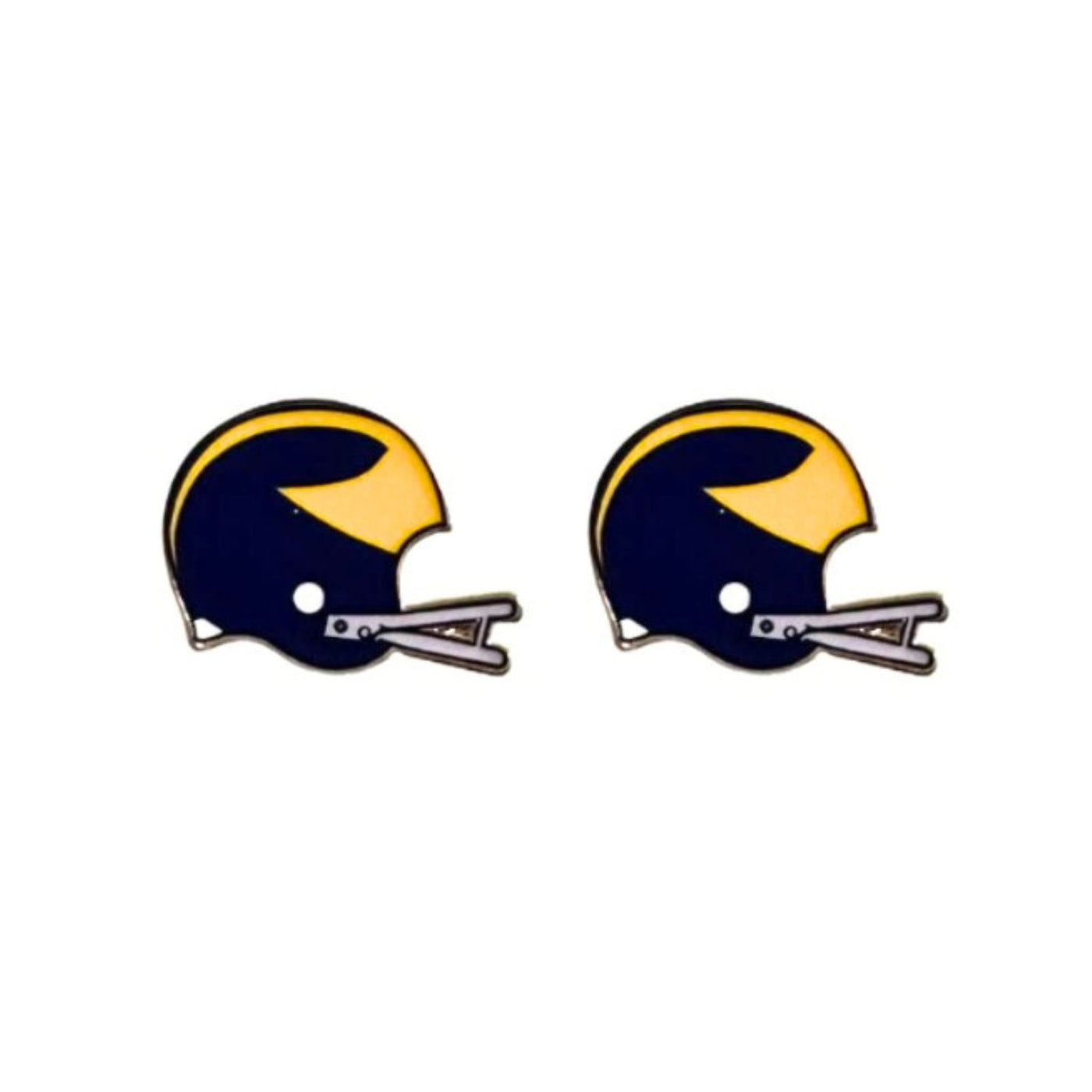 College Vault Michigan Stud Earrings