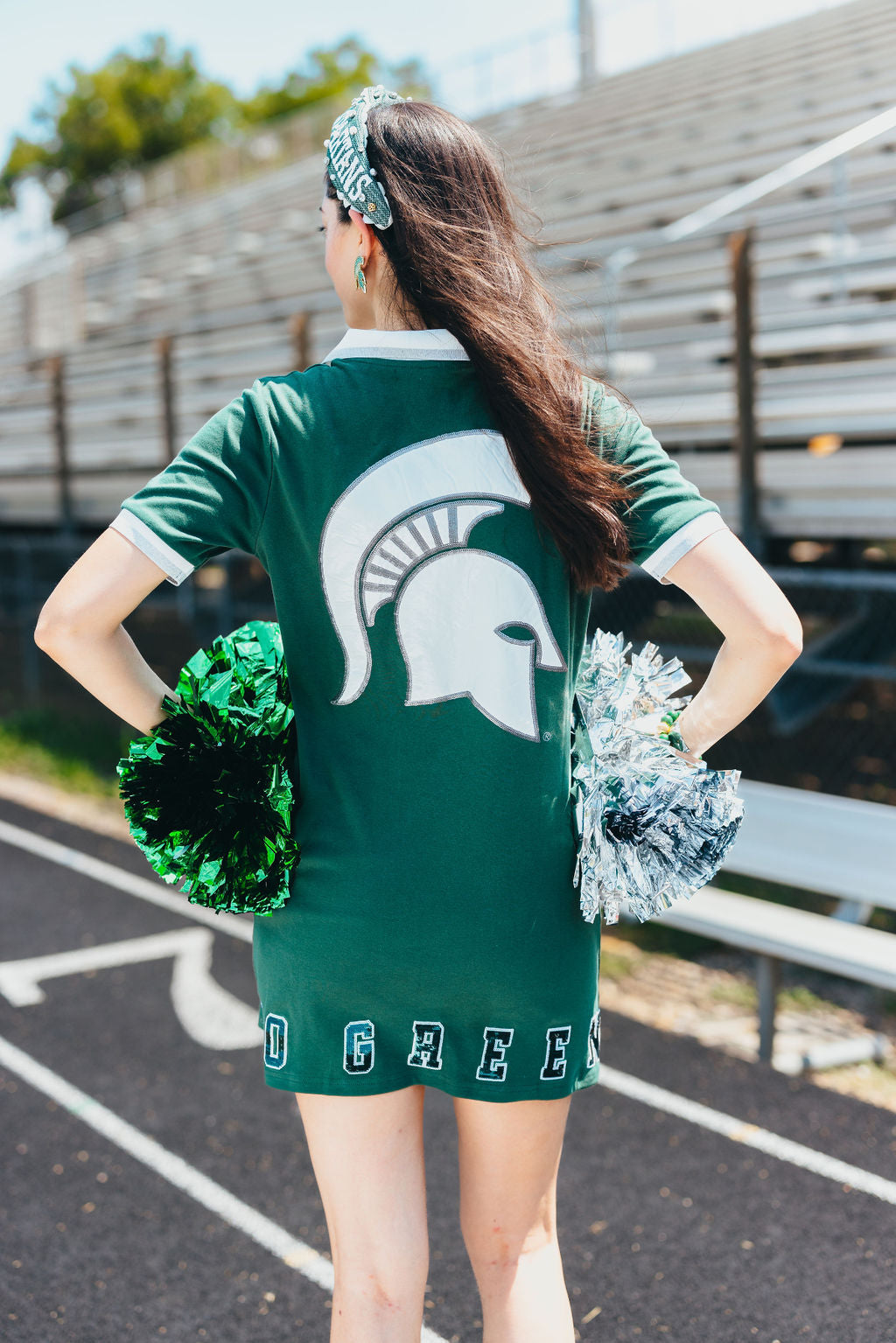 Michigan State BC Club Dress with Spartan Logo