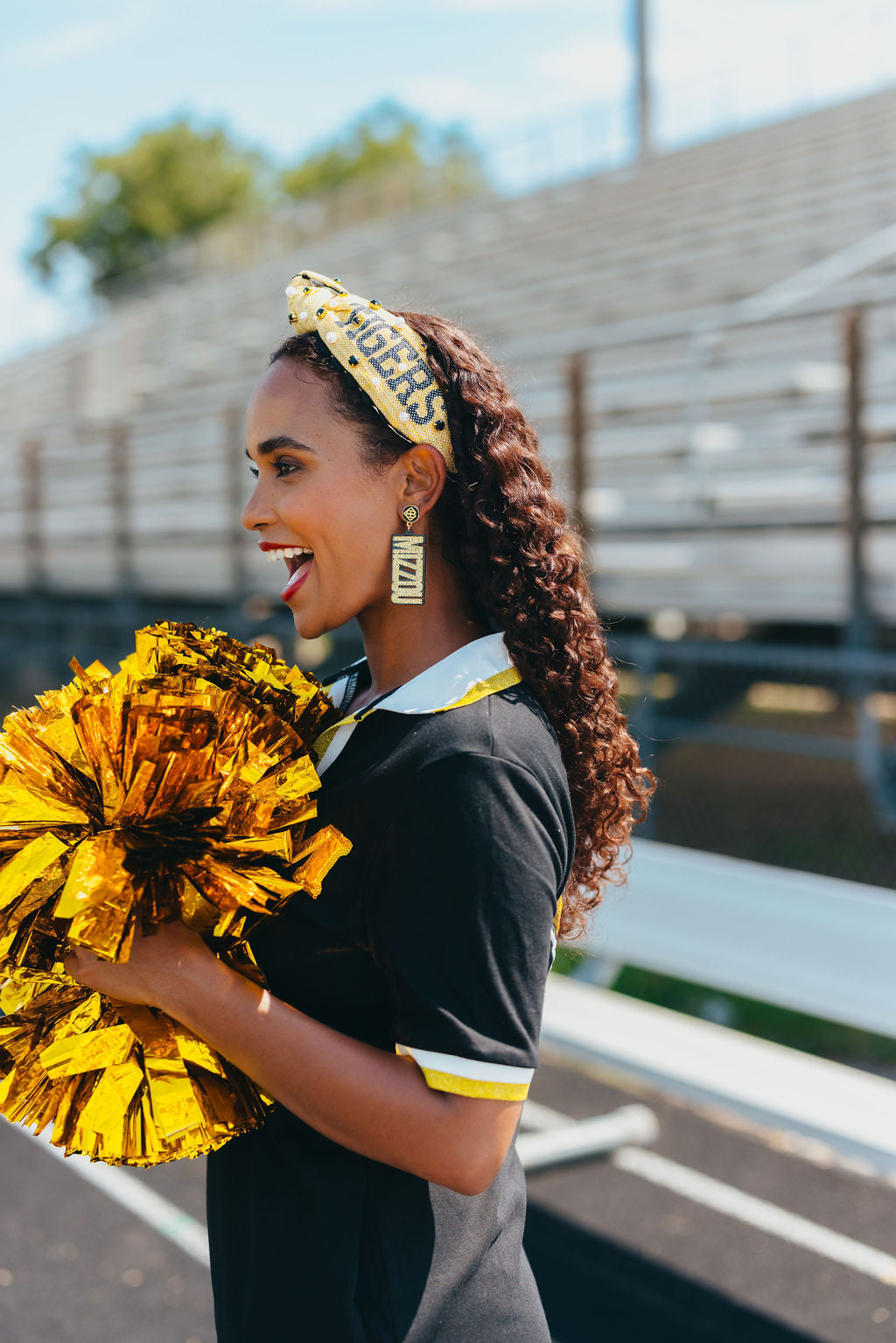 Missouri Gold MIZZOU Earrings