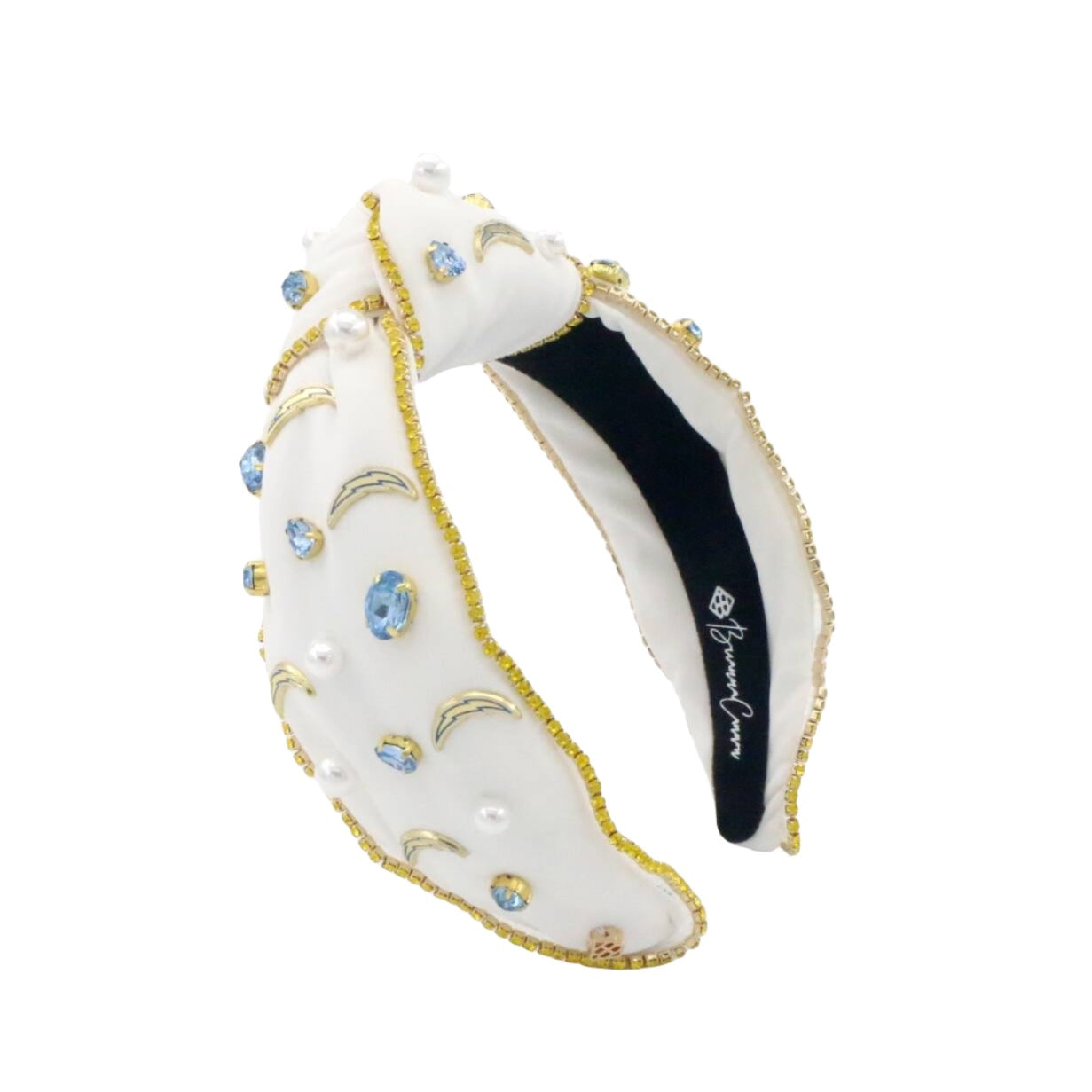 Los Angeles Chargers White Logo Headband