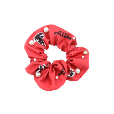 Atlanta Falcons Black and Red Dual Scrunchie