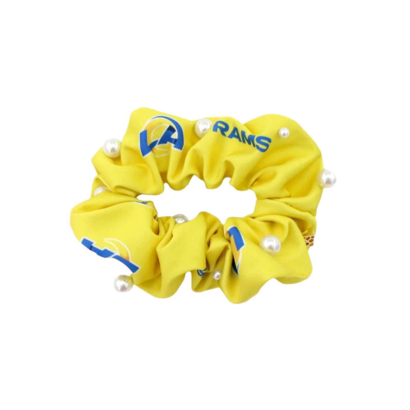 Los Angeles Rams Yellow and Blue Dual Scrunchie