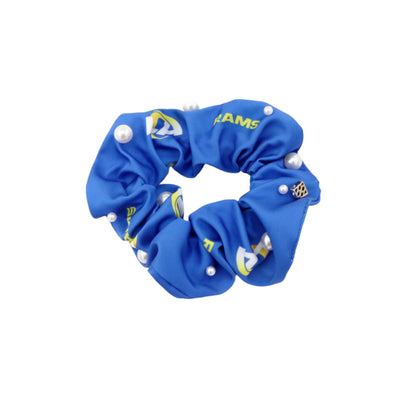 Los Angeles Rams Yellow and Blue Dual Scrunchie
