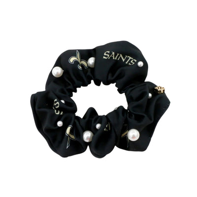 New Orleans Saints Black and Gold Dual Scrunchie