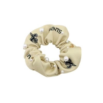 New Orleans Saints Black and Gold Dual Scrunchie