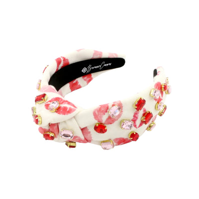 Hugs & Kisses Lips Headband PRE-ORDER (EST Ship 1/7)