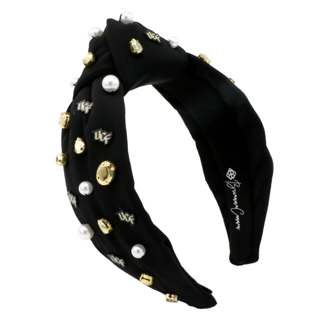 Central Florida Black Logo Headband