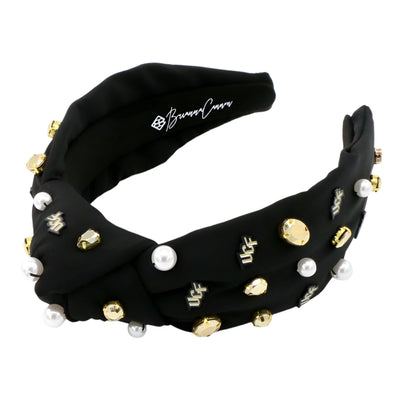 Central Florida Black Logo Headband