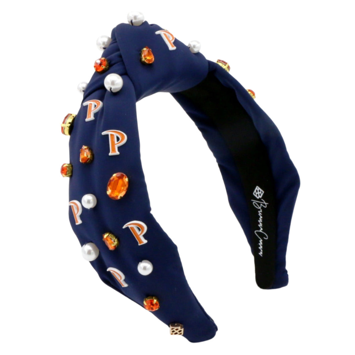 Pepperdine Navy Logo Headband