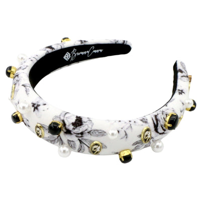 Missouri Floral Toile Logo Headband