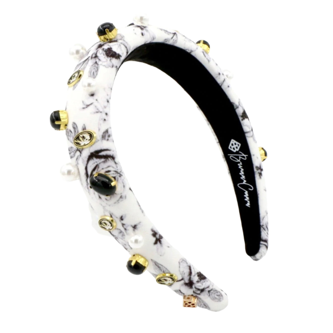 Missouri Floral Toile Logo Headband