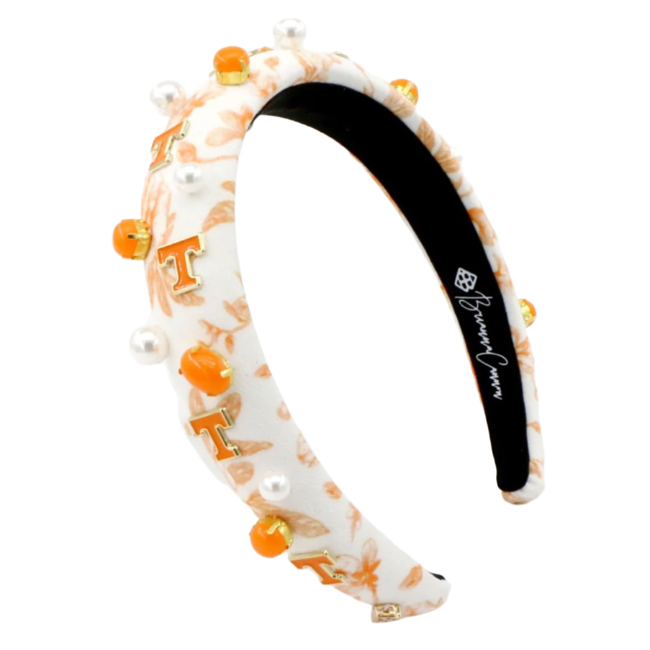 Tennessee Floral Toile Logo Headband